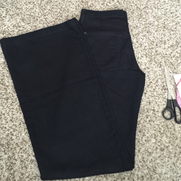 Black seven for all mankind trouser