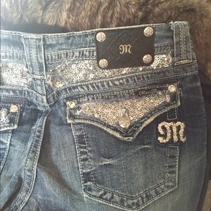 Size 32 waist 33 length miss me jeans