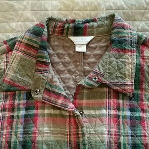 CJ Banks Quilted Vest 1X