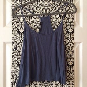 Foreign Exchange | Blue Loose Tank