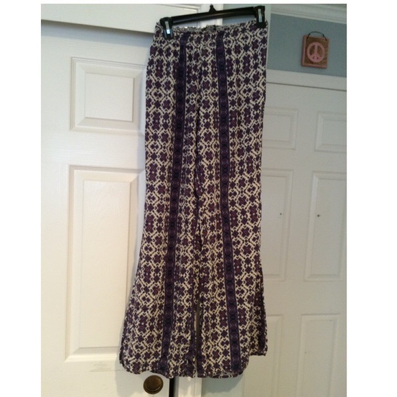 brandy flowy pants