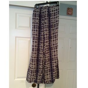 brandy flowy pants