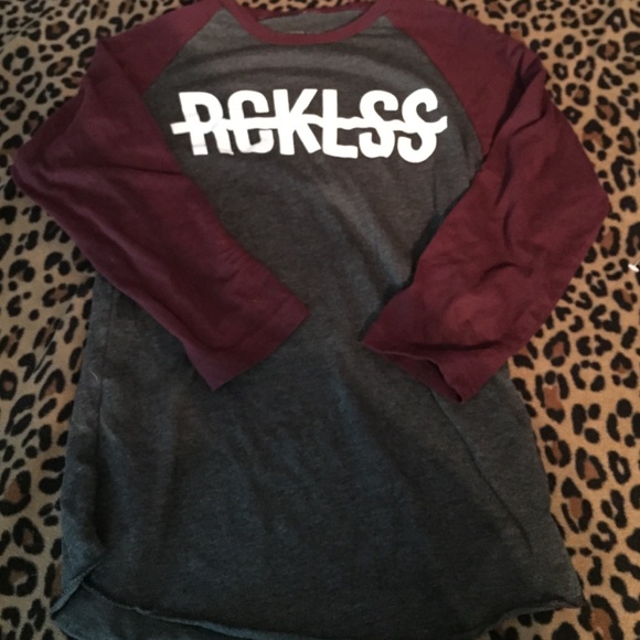 Young & Reckless baseball top