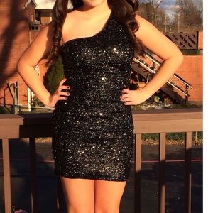 Black Sparkly Dress