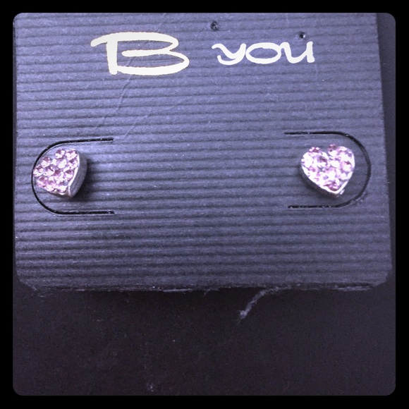Pink earrings