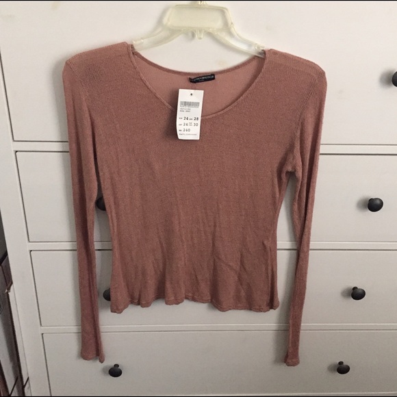 Brandy Melville Tops - Brandy Melville Knit Long Sleeve