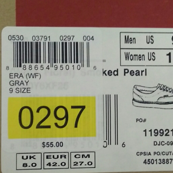 Grey and White Vans(GREAT CONDITION) - Picture 4 of 4