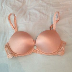 VS Pink Nude Push-up Bra