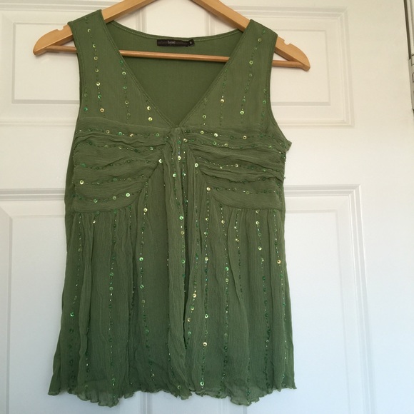 Anthropologie by Hazel silk blouse.