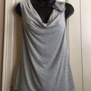 Charming Charlie Grey Heather Top