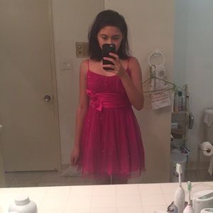 Hot Pink Dress