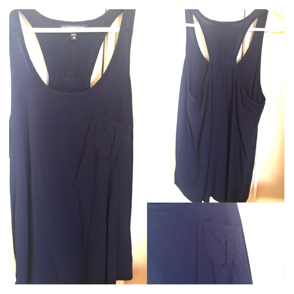 Express racer back sleeveless XS