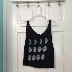 Brandy Melville black moon top
