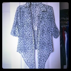 Cheetah print top
