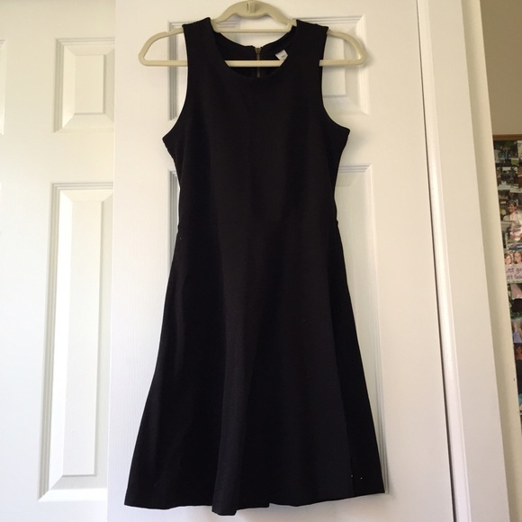 Old Navy Black Swing Dress