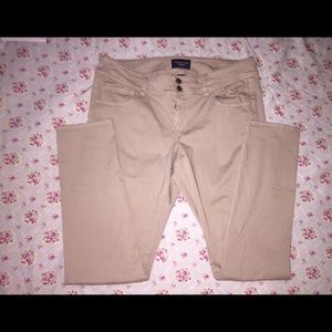 American eagle skinny khakis size 12