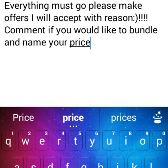Everything must go!