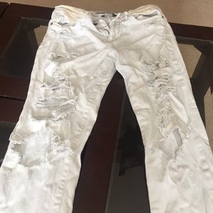 Abercrombie and Fitch distressed jeans