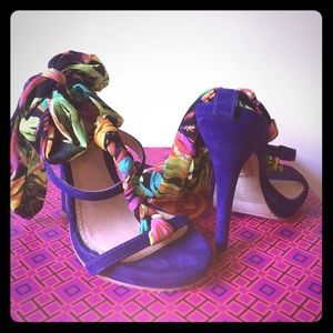 Colin Stuart Suede High Hills Brand New!