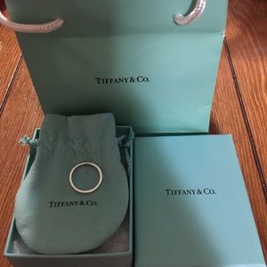 Tiffany & Co. I love you ring.