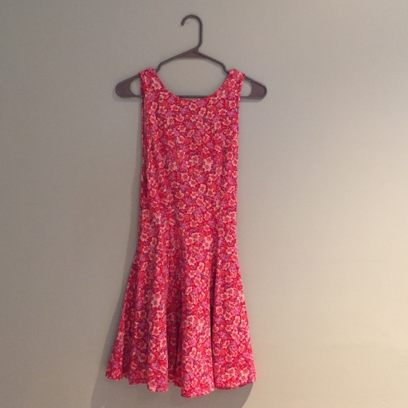 Scoop Back Skater Dress