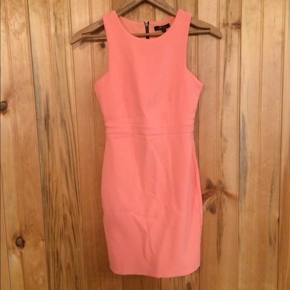 Coral Bodycon Dress