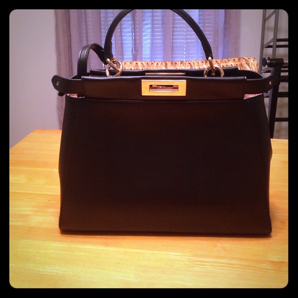 Faux fendi peekaboo