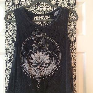 Urban Outfitter | Lotus Flower Tank (Grungy)
