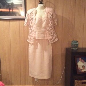 Skirt with matching top and jacket