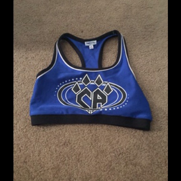 Cheer athletics sports bra