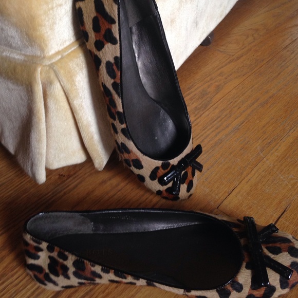 Talbots leopard print shoe