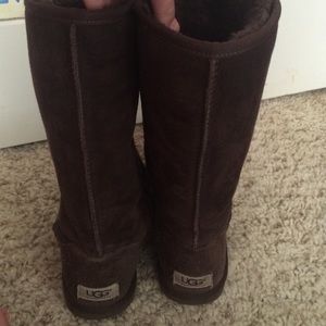 Chocolate UGG boots