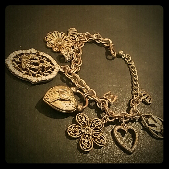 Lock and key European inspired  bracelet