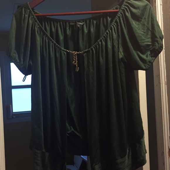 Gucci Trinket Wrap Tie Blouse