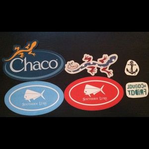 4 stickers and 2 temporary tattoos