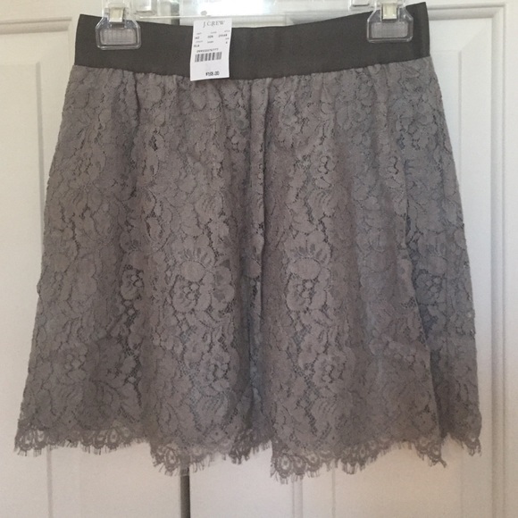 J. Crew lace skirt
