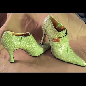 Genuine Mauri Alligator Booties Italian made