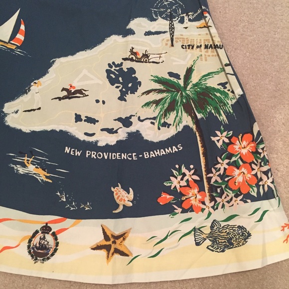 J. Crew Bahamas island skirt. So cute! Size 4 - Picture 2 of 4