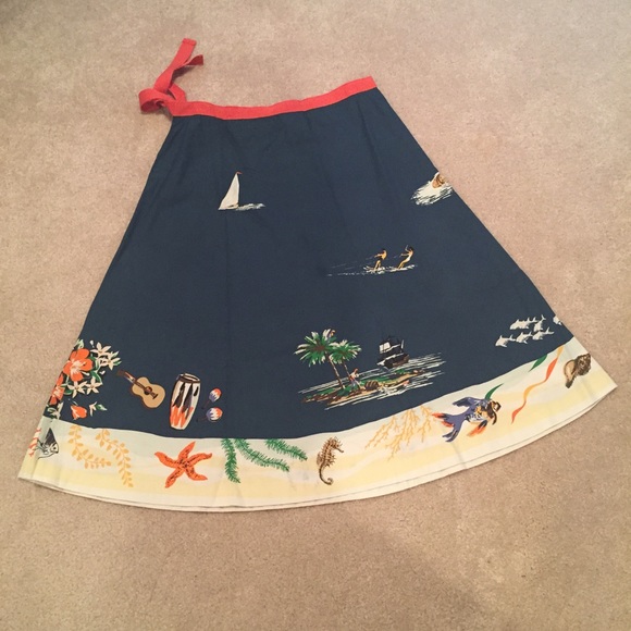 J. Crew Bahamas island skirt. So cute! Size 4 - Picture 3 of 4