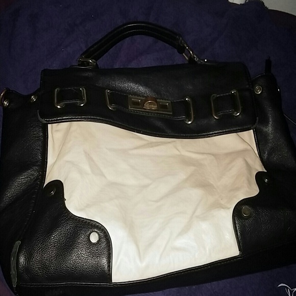 Tan And Black Purse