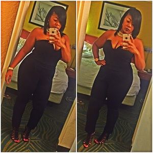 Sweetheart-neckline Jumpsuit