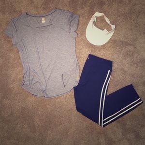 NWOT Lucy Gray "Peek-A-Boo Style Sides" SS Tee M