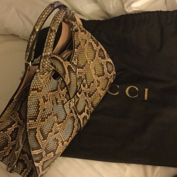 Gucci Python Handbag 2015 - Picture 2 of 2