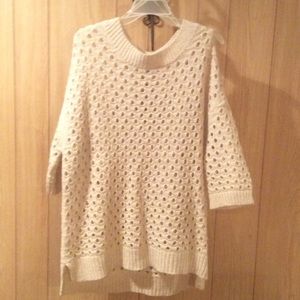 Cream sweater