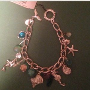 Little Mermaid Themed Charm bracelet