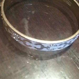Coach  bangle bracelet in Light Pink and Rose Gold