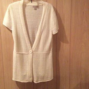 Mid length sweater vest