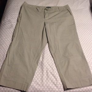 Capri dress pants