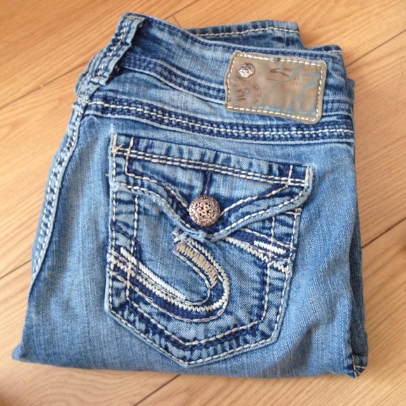 Silver jeans