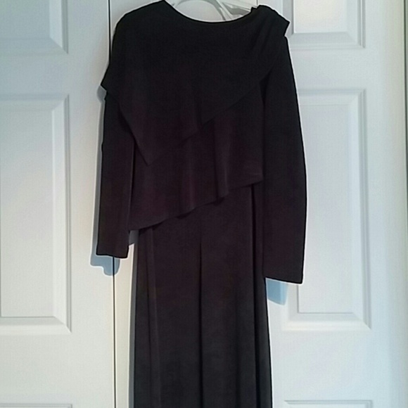 2 piece green maxi dress